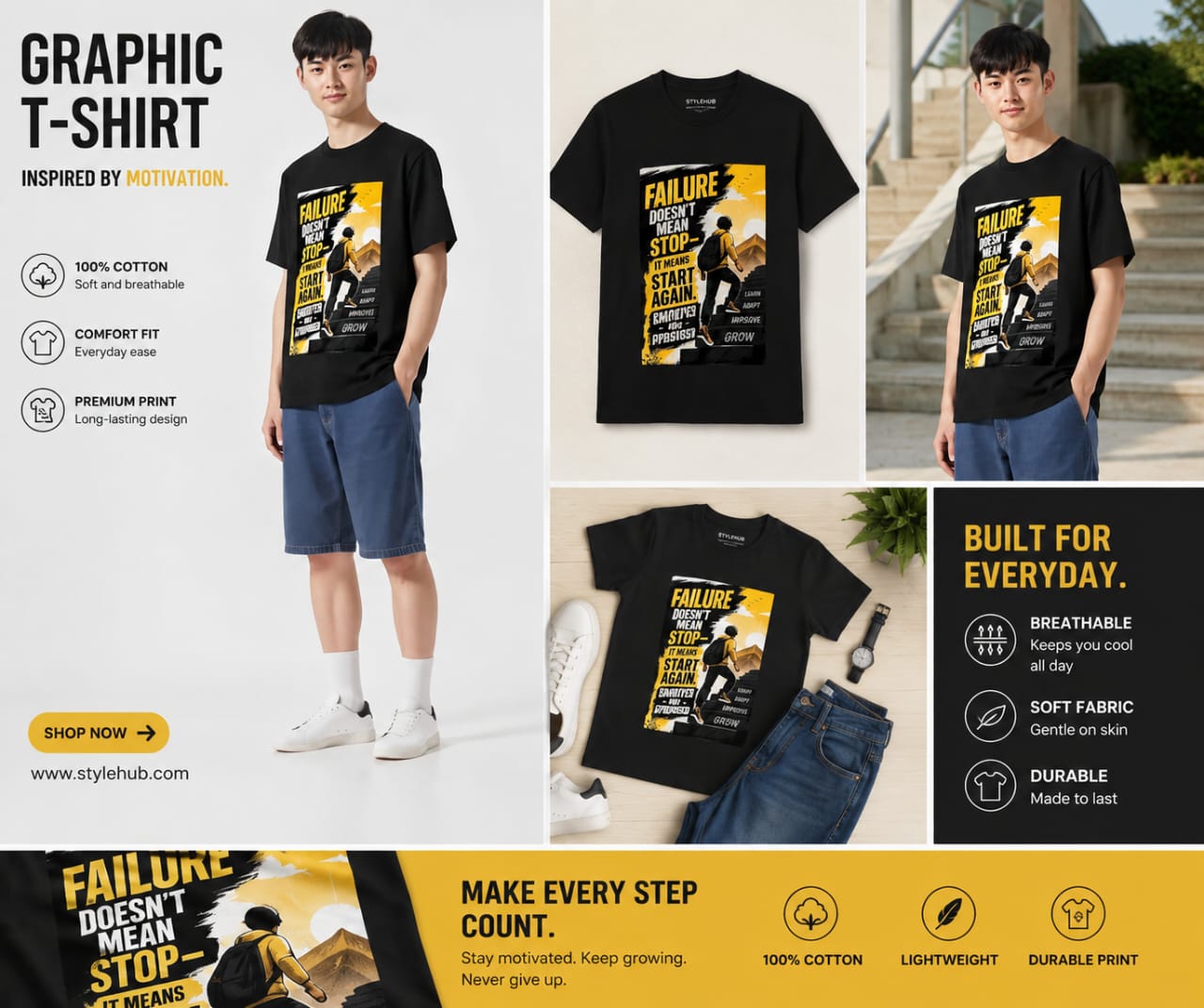 Smarter & Stronger Cotton Tee