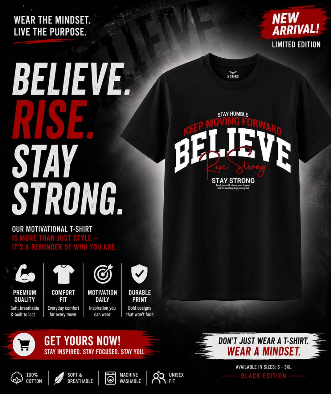 Believe. Rise. Stay Strong. Edition